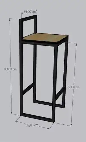 Projeto de banqueta