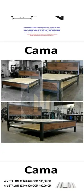 Projeto de cama